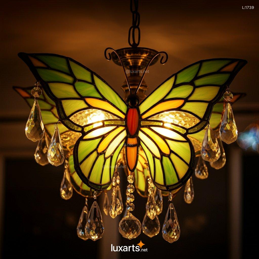 Stained Glass Butterfly Chandelier: Discover Collection of Exquisite Butterfly Chandeliers stained glass butterfly chandelier 6