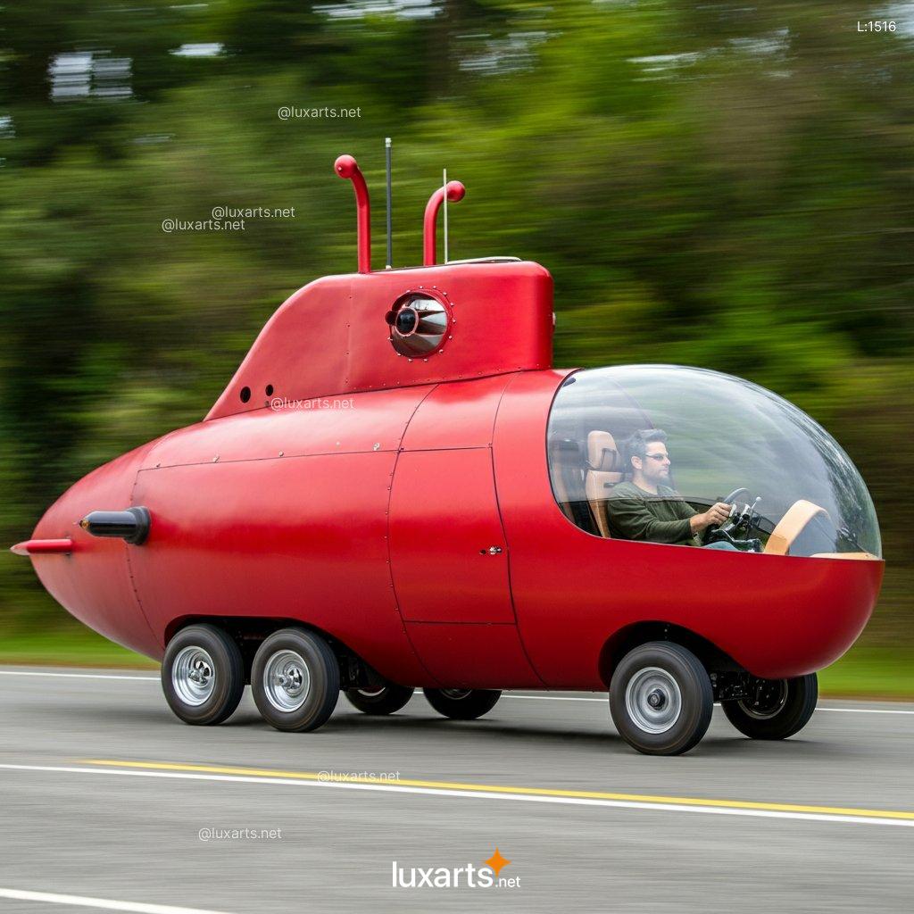 Unique Vehicle Designs: Exploring Inspirational Design Ideas submarine shaped car 12