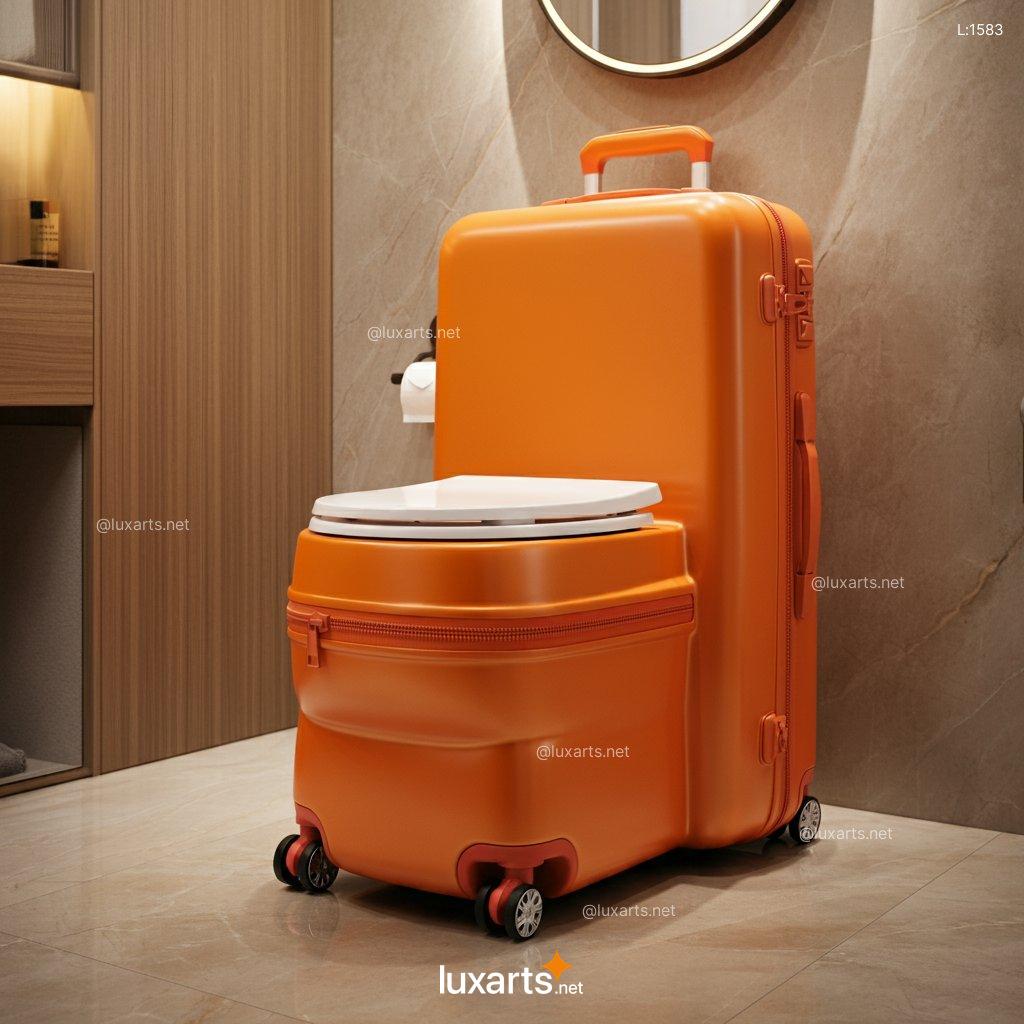 Suitcase Toilets: A Unique and Stylish Addition to Your Home suitcase toilets 10