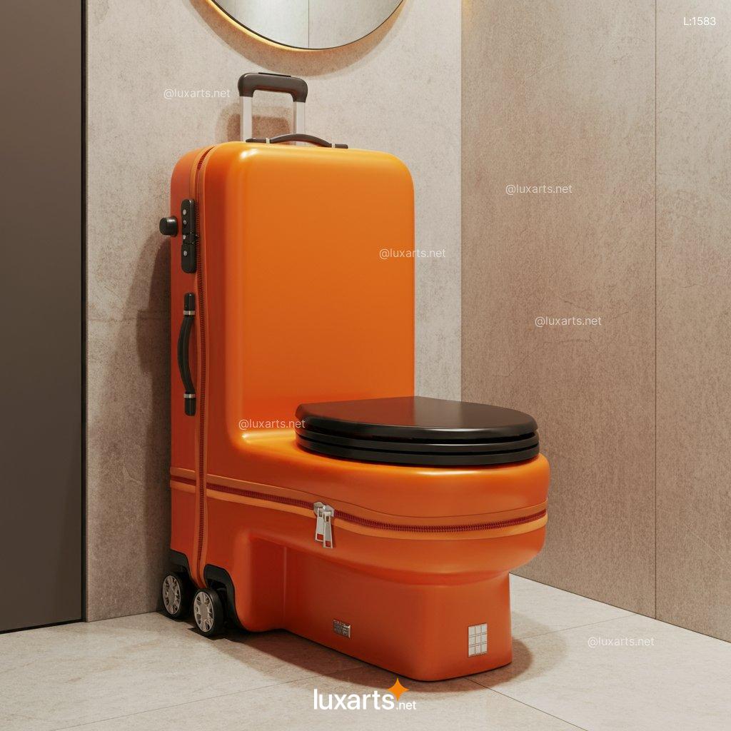 Suitcase Toilets: A Unique and Stylish Addition to Your Home suitcase toilets 11