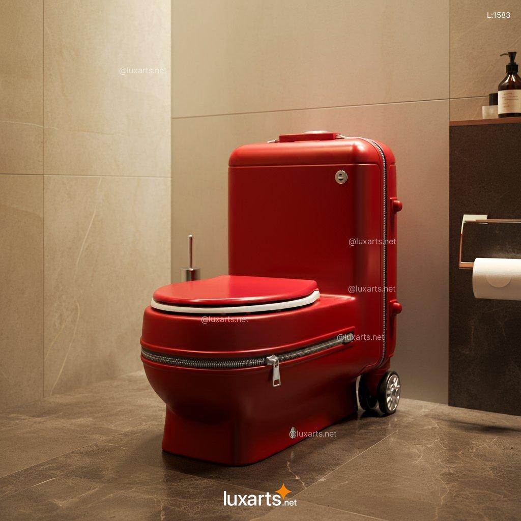 Suitcase Toilets: A Unique and Stylish Addition to Your Home suitcase toilets 4