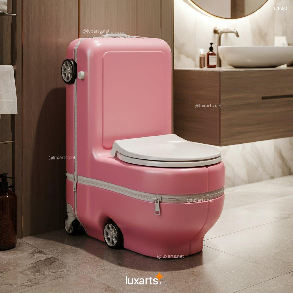 Suitcase Toilets: A Unique and Stylish Addition to Your Home suitcase toilets 8