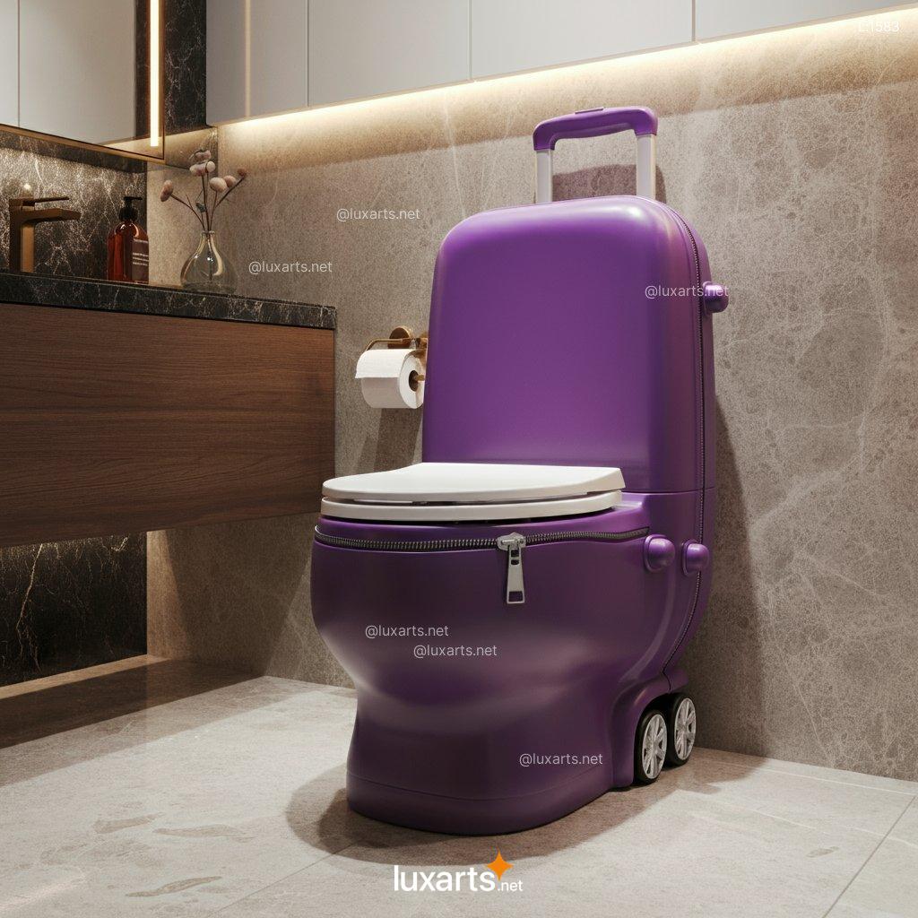 Suitcase Toilets: A Unique and Stylish Addition to Your Home suitcase toilets 9