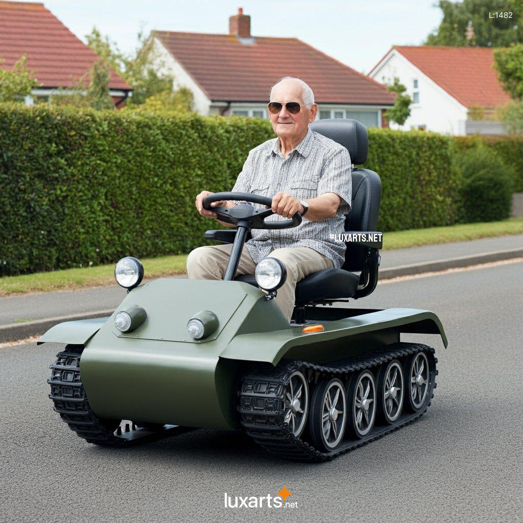 Tank Shaped Mobility Scooter: Innovative Design for Ultimate Comfort and Style tank shaped mobility scooter 10