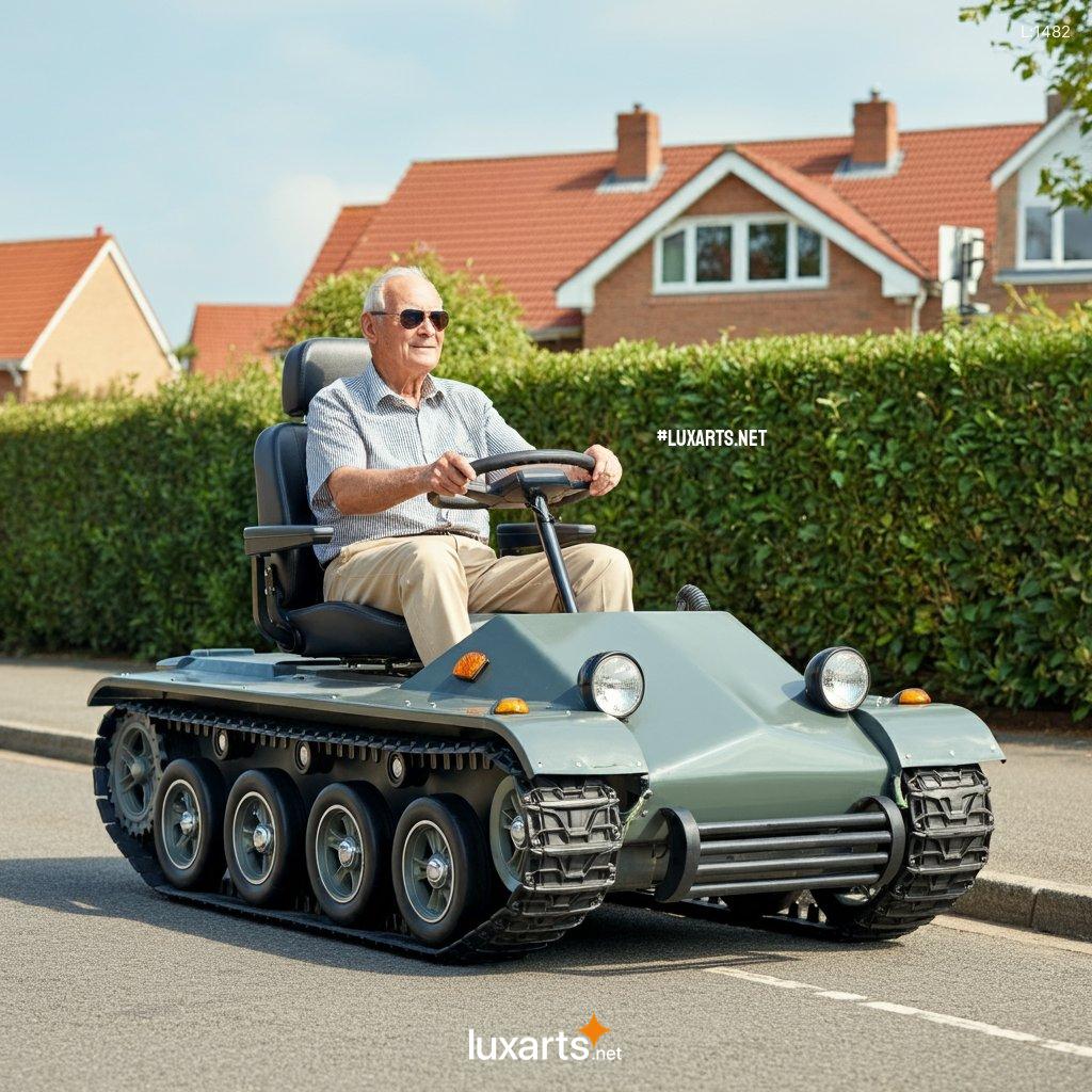 Tank Shaped Mobility Scooter: Innovative Design for Ultimate Comfort and Style tank shaped mobility scooter 3