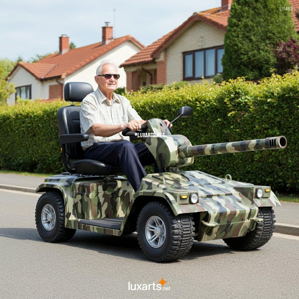 Tank Shaped Mobility Scooter: Innovative Design for Ultimate Comfort and Style tank shaped mobility scooter 5