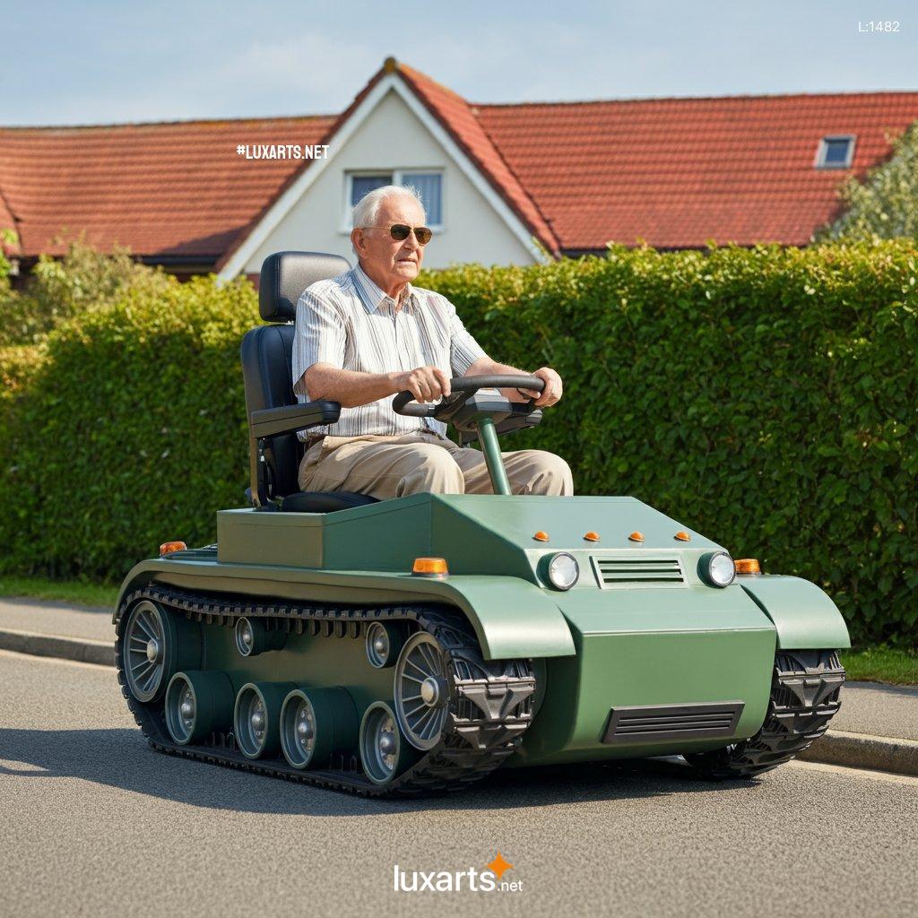 Tank Shaped Mobility Scooter: Innovative Design for Ultimate Comfort and Style tank shaped mobility scooter 6