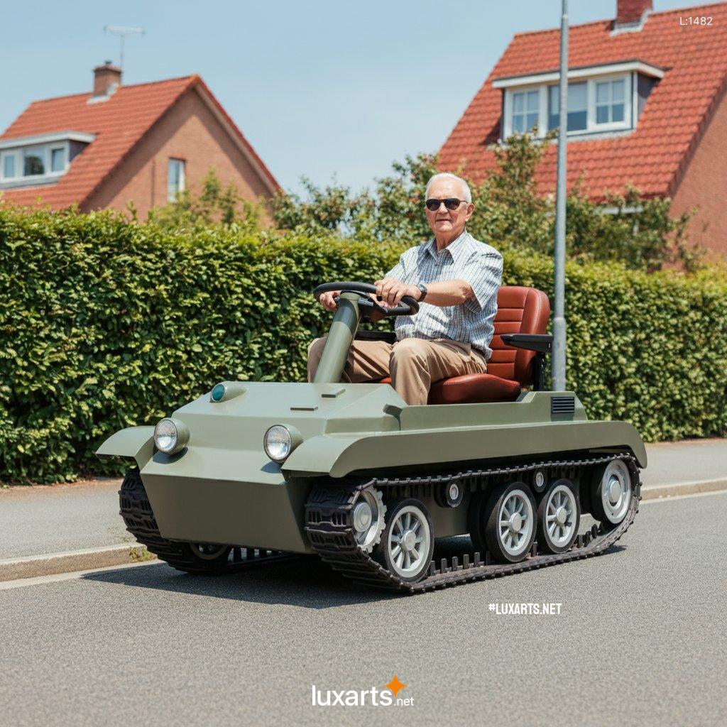 Tank Shaped Mobility Scooter: Innovative Design for Ultimate Comfort and Style tank shaped mobility scooter 7