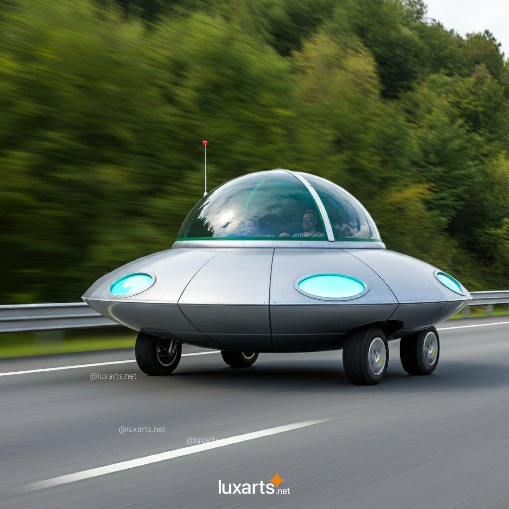 Unique Vehicle Designs: Exploring Inspirational Design Ideas ufo flying saucer inspired car 10