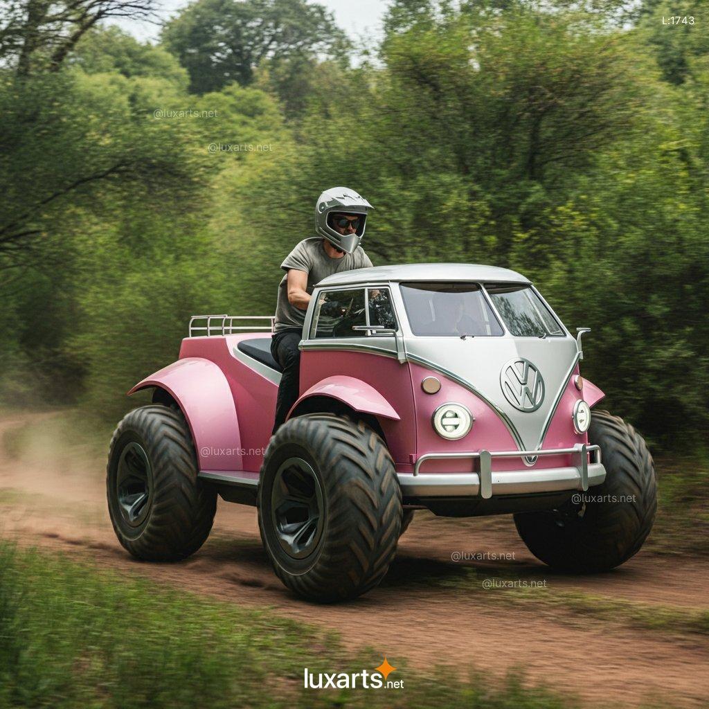 VW Bus Inspired ATV Design: Creative and Unique Off-Road Vehicle vw bus inspired atv 2