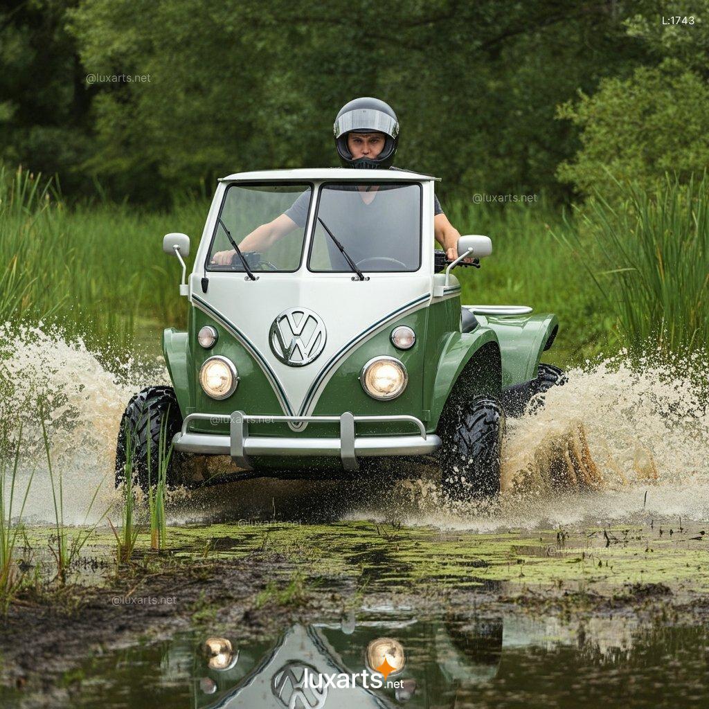 VW Bus Inspired ATV Design: Creative and Unique Off-Road Vehicle vw bus inspired atv 8