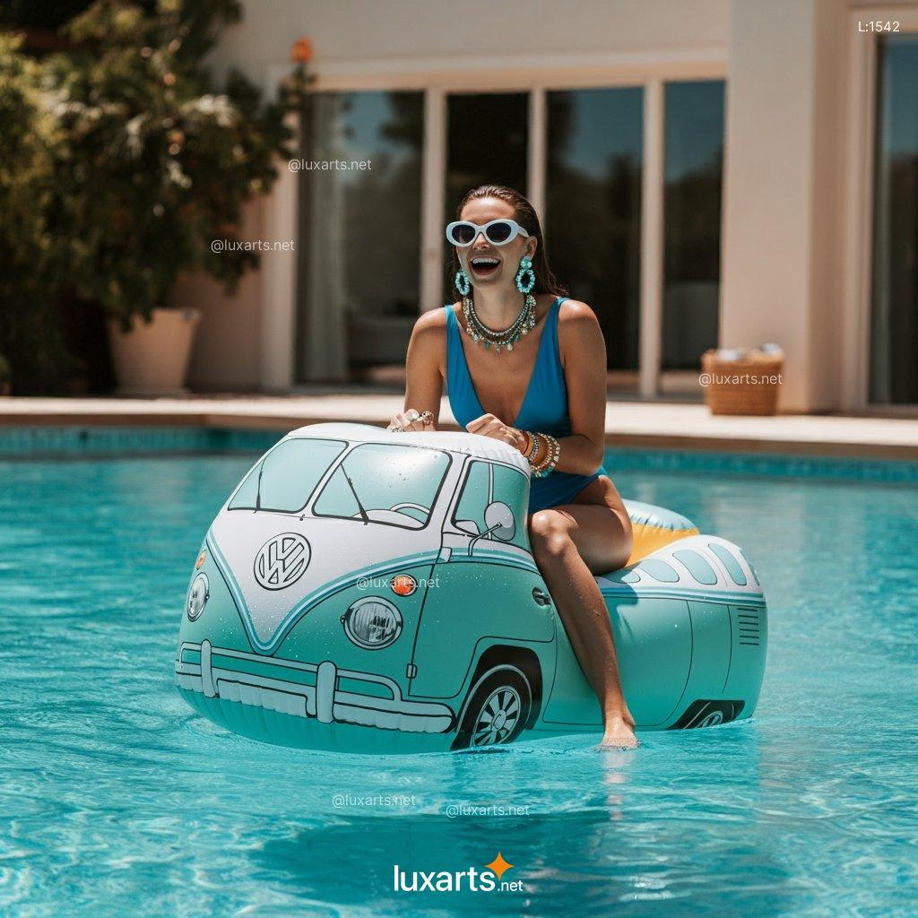 VW Bus Shaped Inflatable Float: The Perfect Pool Float for Summer Fun vw bus shaped inflatable float 8