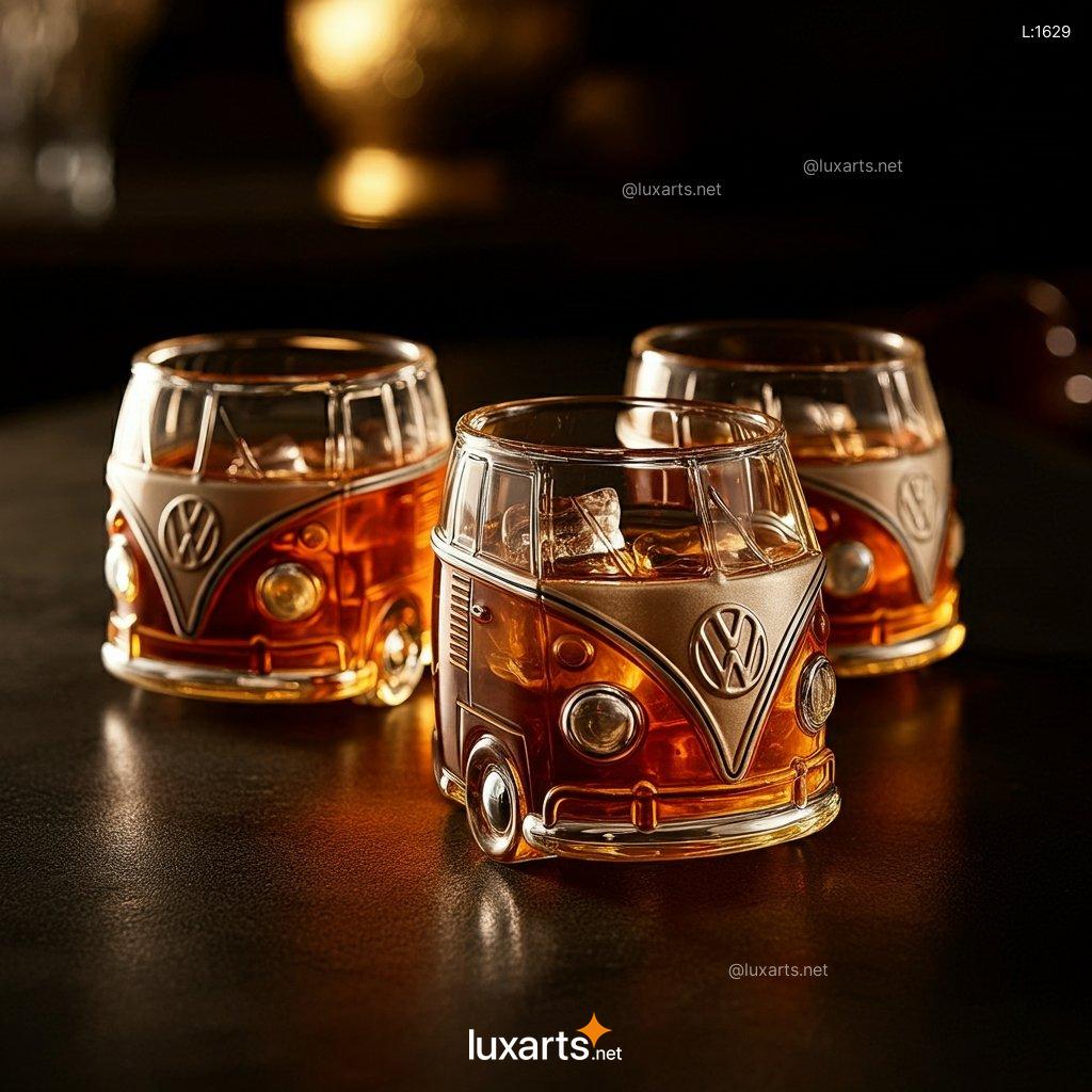 VW Bus Whiskey Glasses: Sip in Style with These Iconic Whiskey Tumblers vw bus whiskey glasses 4