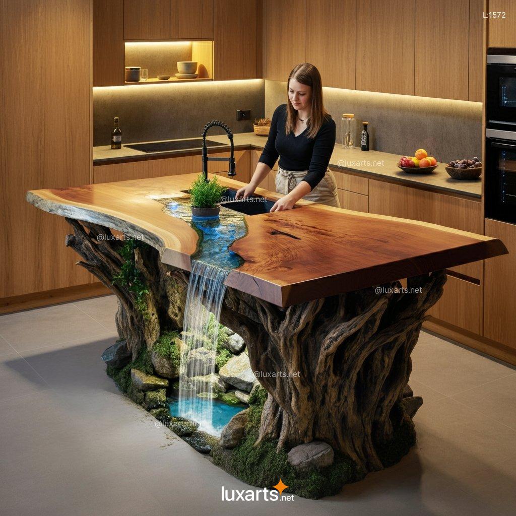 Waterfall Kitchen Islands: Creative & Stunning Designs for Your Dream Kitchen waterfall kitchen islands 16