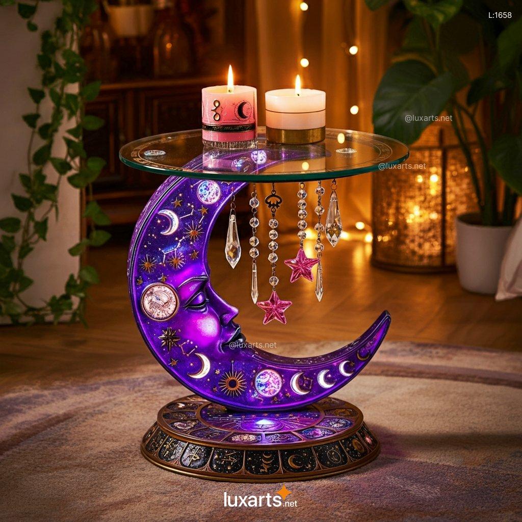 Enchanting Witch Moon Coffee Table: A Celestial Addition to Your Living Space witch moon cofee table 1