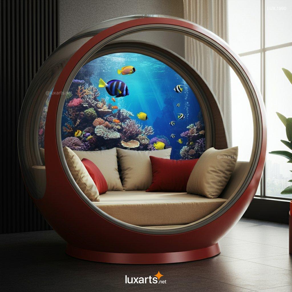 LUX.1990 Aquarium Lounger Pod | Relax in a Creative, Immersive Aquatic Retreat aquarium loungers pod 10