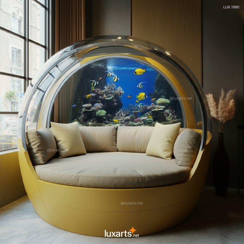 LUX.1990 Aquarium Lounger Pod | Relax in a Creative, Immersive Aquatic Retreat aquarium loungers pod 2