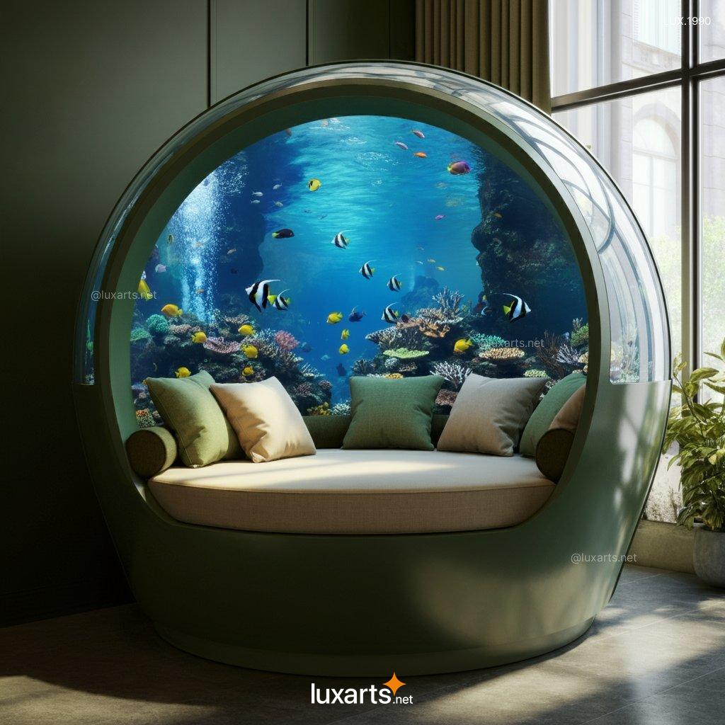 LUX.1990 Aquarium Lounger Pod | Relax in a Creative, Immersive Aquatic Retreat aquarium loungers pod 3