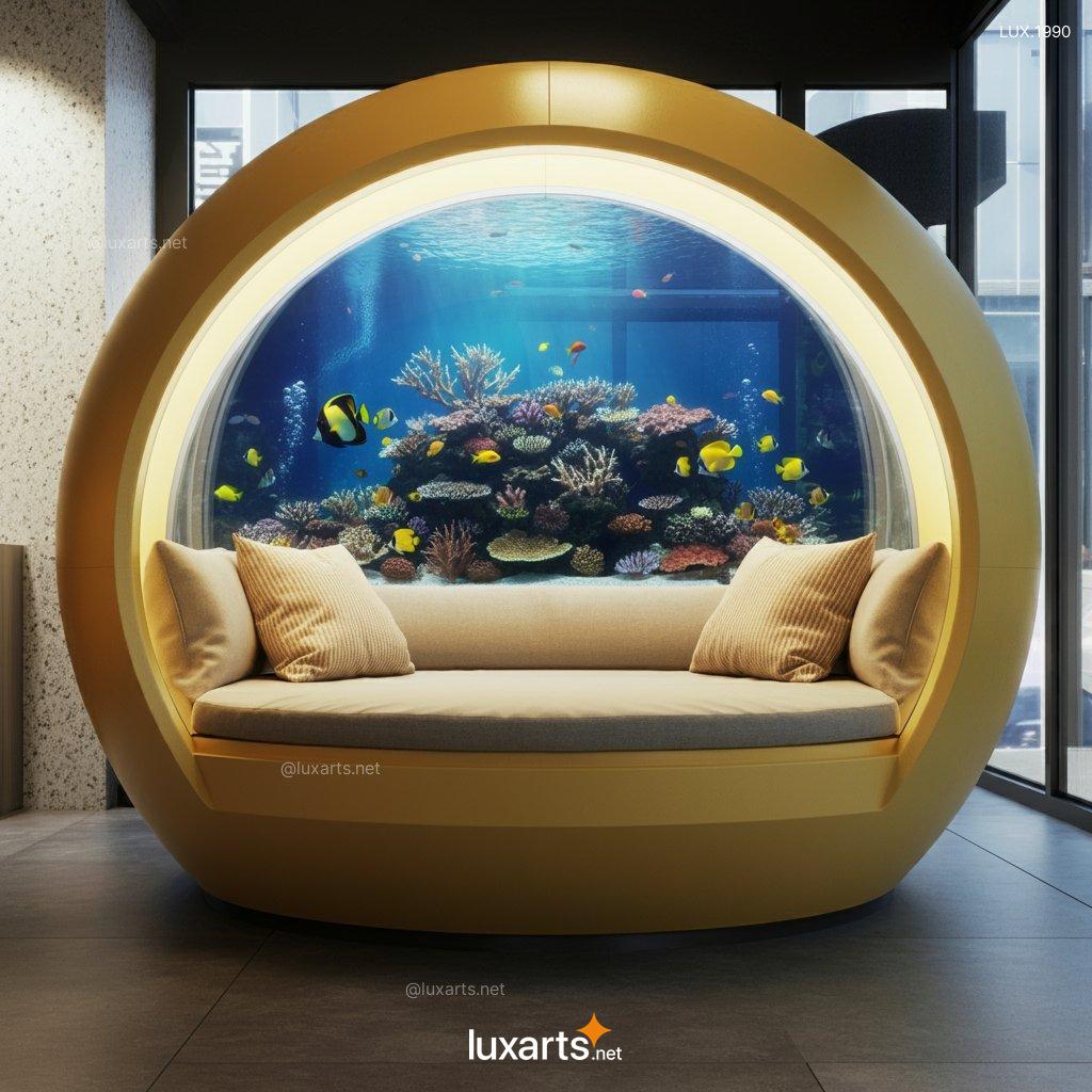 LUX.1990 Aquarium Lounger Pod | Relax in a Creative, Immersive Aquatic Retreat aquarium loungers pod 5