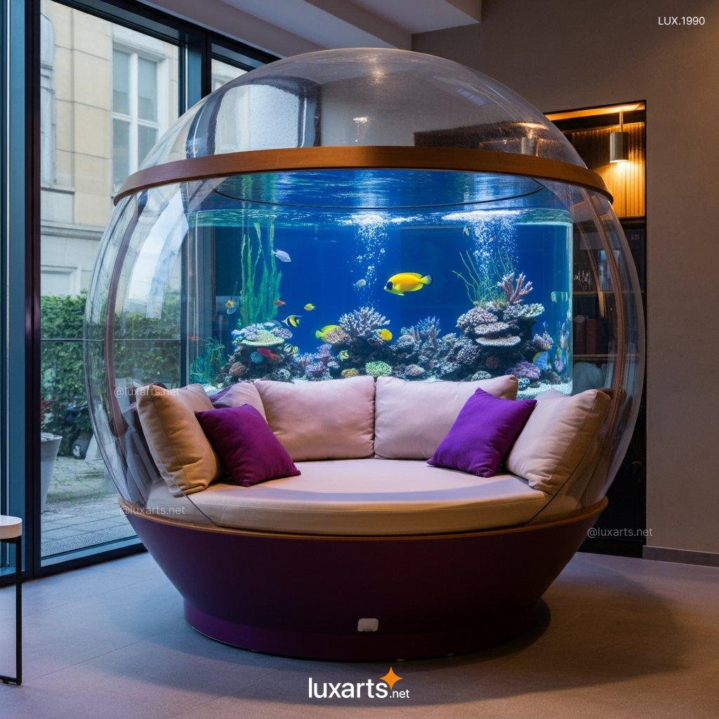 LUX.1990 Aquarium Lounger Pod | Relax in a Creative, Immersive Aquatic Retreat aquarium loungers pod 6