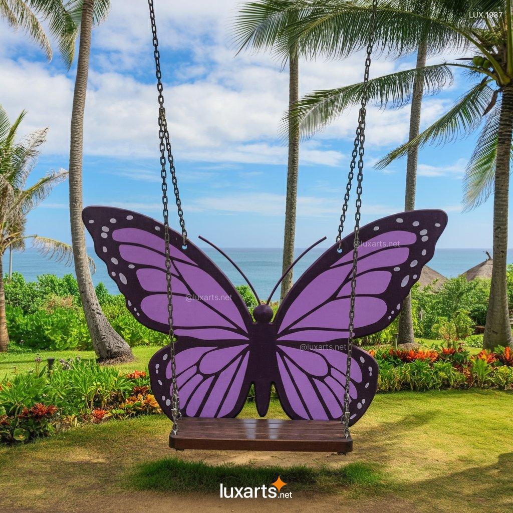 Butterfly Shaped Swing: Add a Touch of Magic to Your Backyard butterfly shaped swing 4