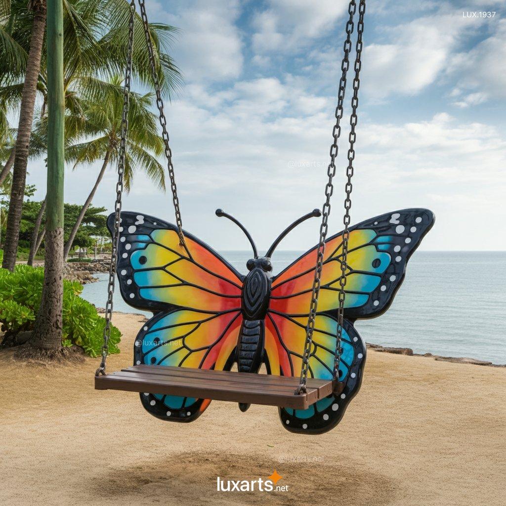 Butterfly Shaped Swing: Add a Touch of Magic to Your Backyard butterfly shaped swing 7