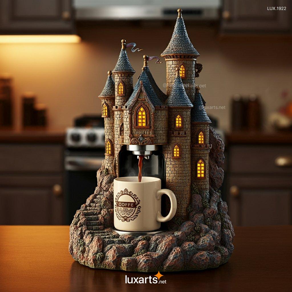 Castle Shaped Coffee Maker: A Royal Brew in Every Cup castle shaped coffee maker 1