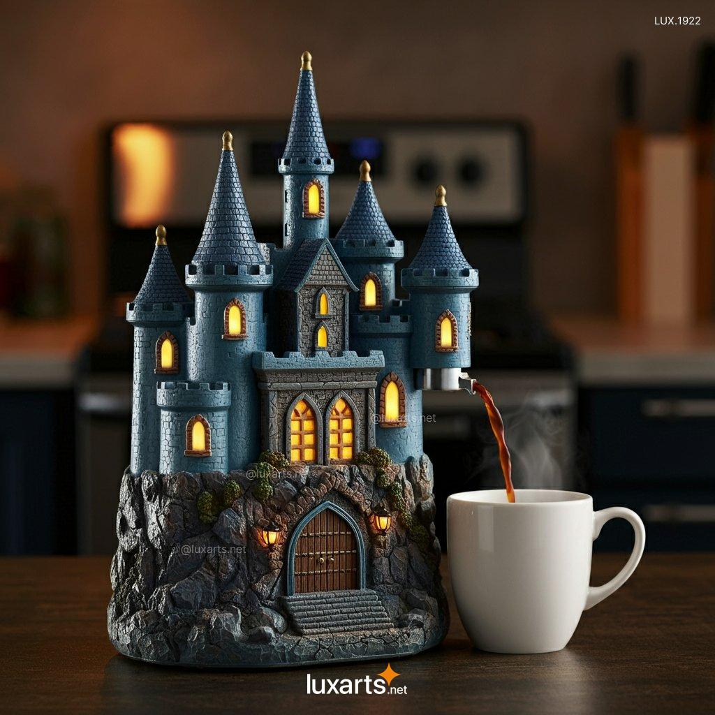 Castle Shaped Coffee Maker: A Royal Brew in Every Cup castle shaped coffee maker 10