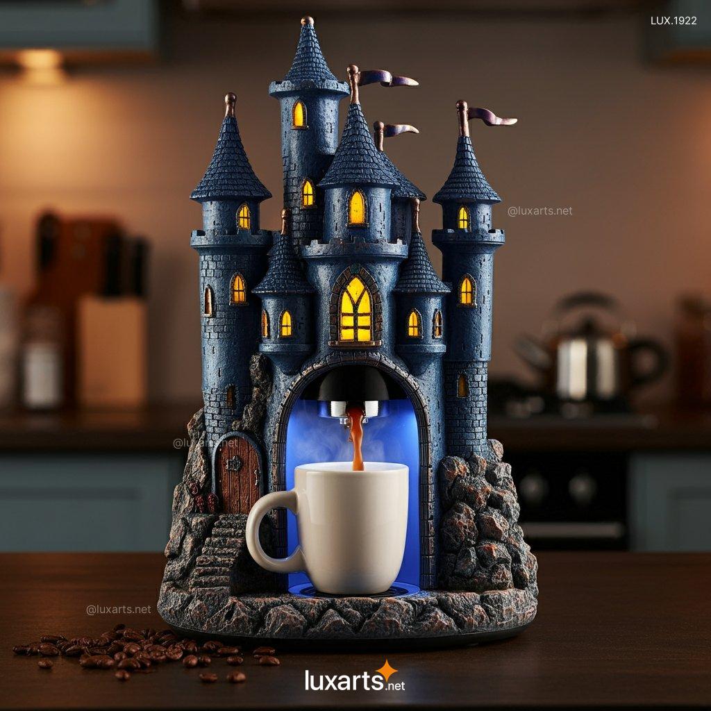 Castle Shaped Coffee Maker: A Royal Brew in Every Cup castle shaped coffee maker 11