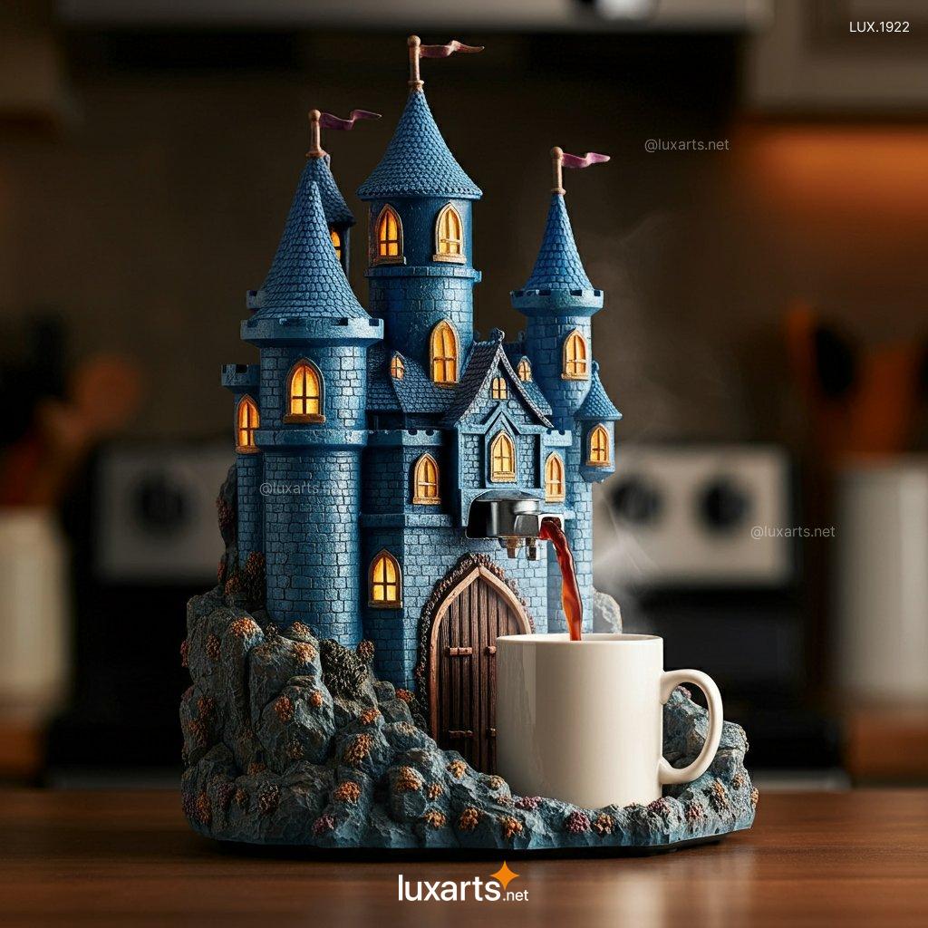 Castle Shaped Coffee Maker: A Royal Brew in Every Cup castle shaped coffee maker 12