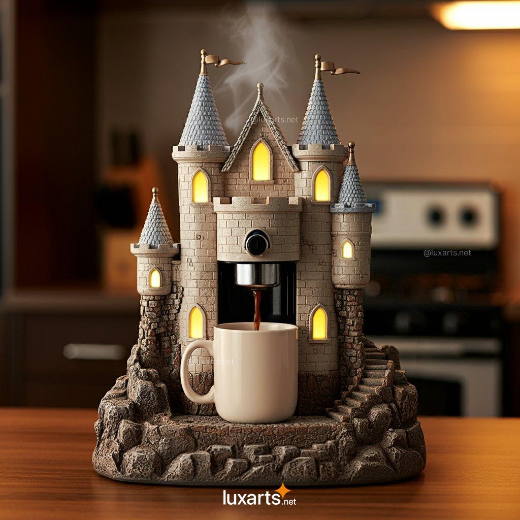 Castle Shaped Coffee Maker: A Royal Brew in Every Cup castle shaped coffee maker 3