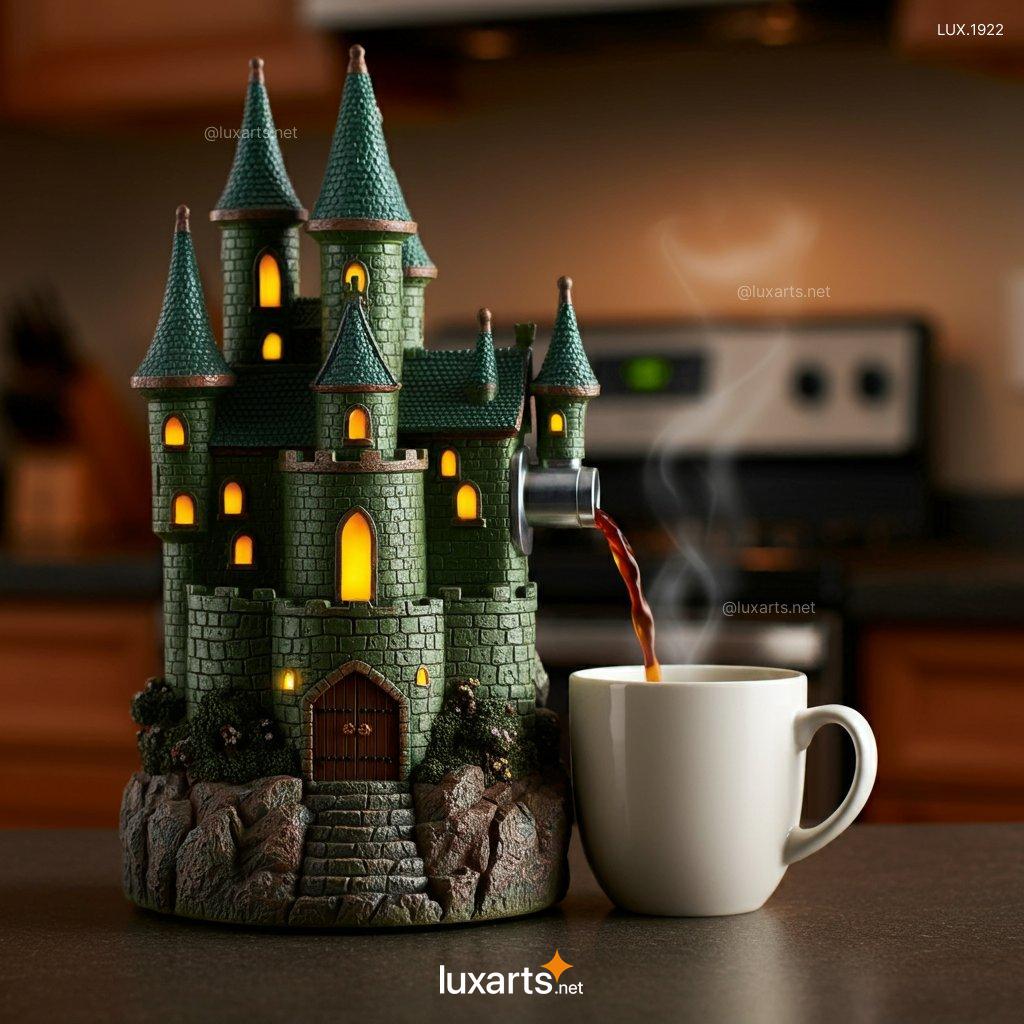 Castle Shaped Coffee Maker: A Royal Brew in Every Cup castle shaped coffee maker 5