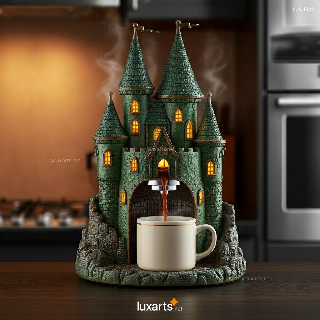 Castle Shaped Coffee Maker: A Royal Brew in Every Cup castle shaped coffee maker 6