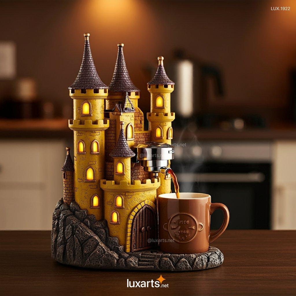 Castle Shaped Coffee Maker: A Royal Brew in Every Cup castle shaped coffee maker 8