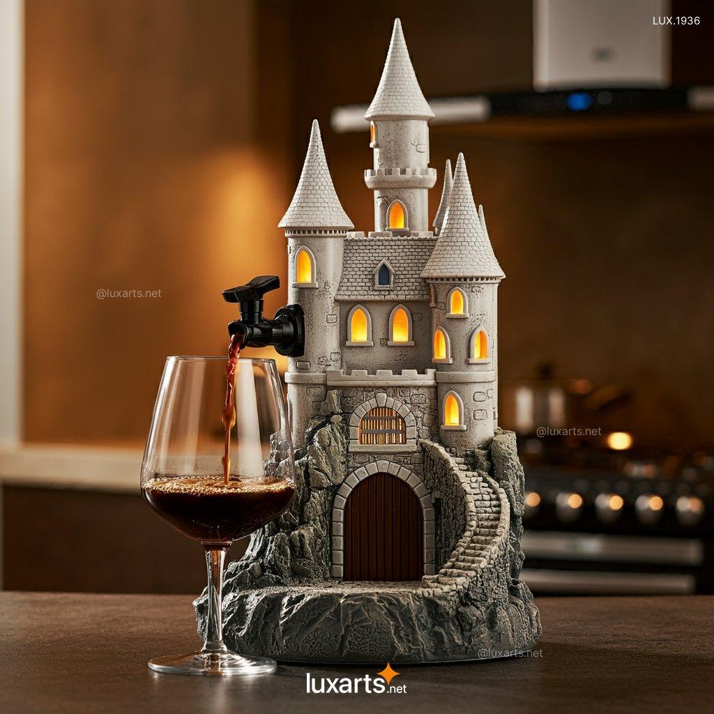 Castle Shaped Wine Dispenser | Creative, Royal-Inspired Wine Serving castle shaped wine dispenser 1