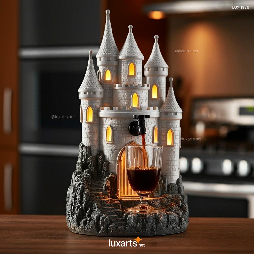 Castle Shaped Wine Dispenser | Creative, Royal-Inspired Wine Serving castle shaped wine dispenser 2