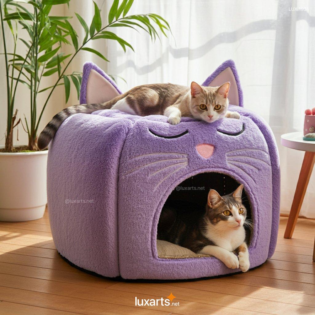 Cat Shaped Cat Bed | Creative, Cozy Design for Your Feline Friend cat shaped cat bed 10