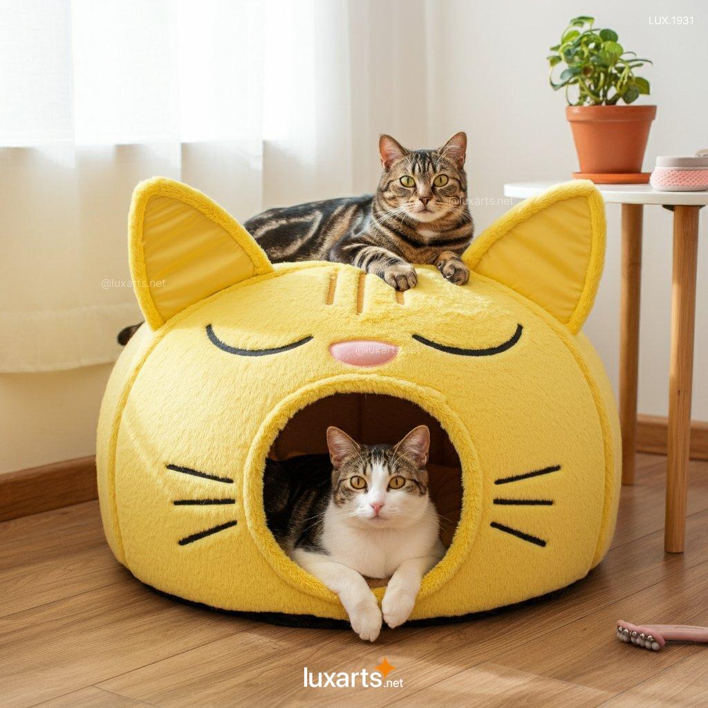 Cat Shaped Cat Bed | Creative, Cozy Design for Your Feline Friend cat shaped cat bed 7