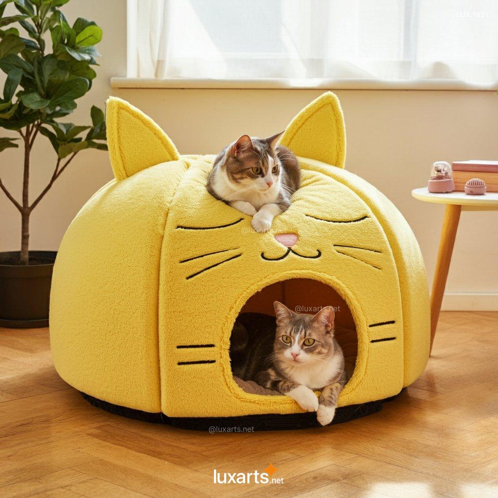 Cat Shaped Cat Bed | Creative, Cozy Design for Your Feline Friend cat shaped cat bed 8