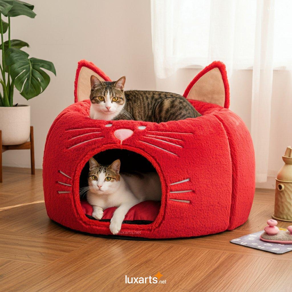 Cat Shaped Cat Bed | Creative, Cozy Design for Your Feline Friend cat shaped cat bed 9