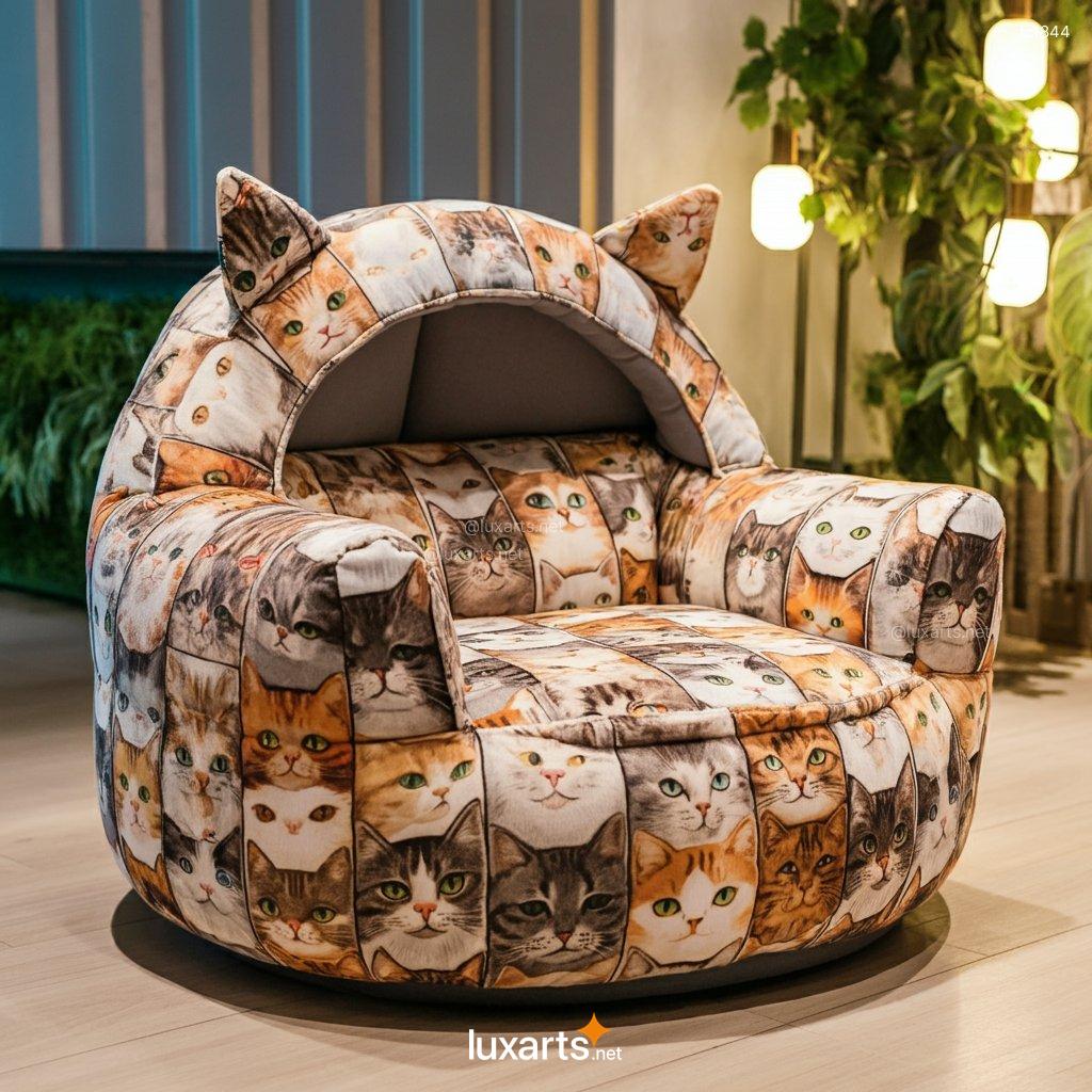 Unique Cats Hoodie Chair | A Fun Blend of Comfort and Cat-Lover Style cats hoodie chair 1