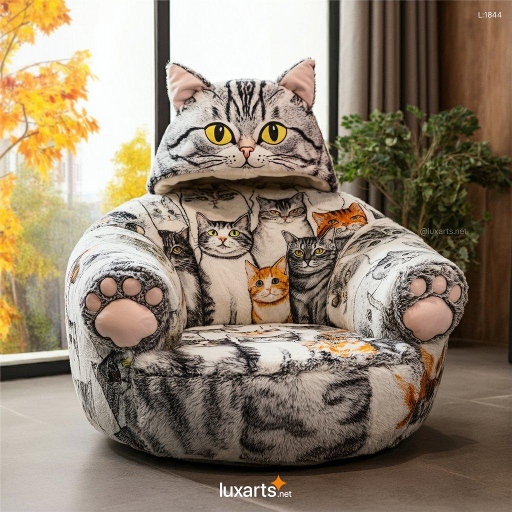 Unique Cats Hoodie Chair | A Fun Blend of Comfort and Cat-Lover Style cats hoodie chair 11