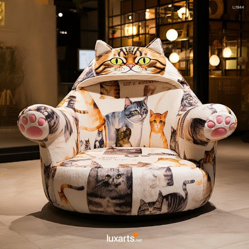 Unique Cats Hoodie Chair | A Fun Blend of Comfort and Cat-Lover Style cats hoodie chair 4