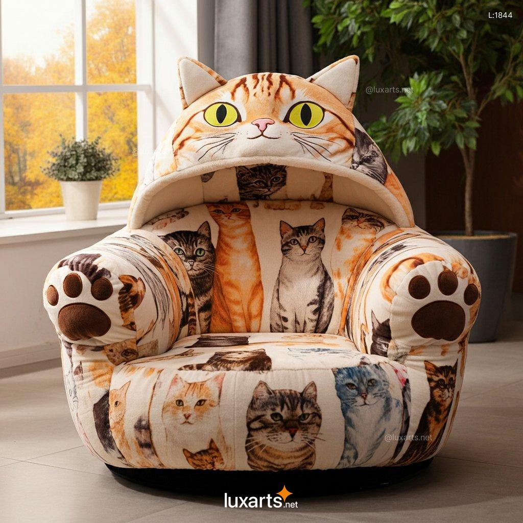 Unique Cats Hoodie Chair | A Fun Blend of Comfort and Cat-Lover Style cats hoodie chair 6