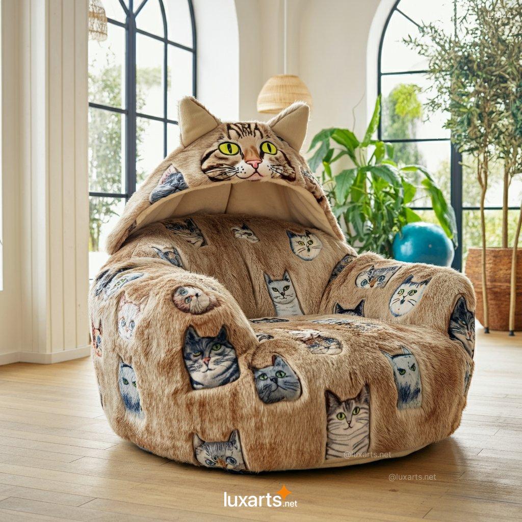 Unique Cats Hoodie Chair | A Fun Blend of Comfort and Cat-Lover Style cats hoodie chair 7