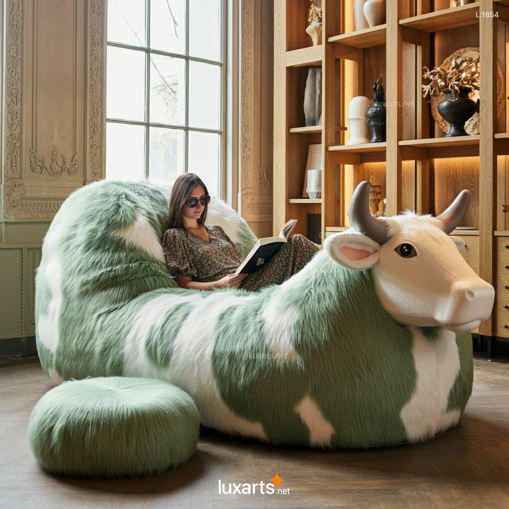 Cow Lounger | Cozy, Farm-Inspired Seating with Rustic Charm cow lounger 6