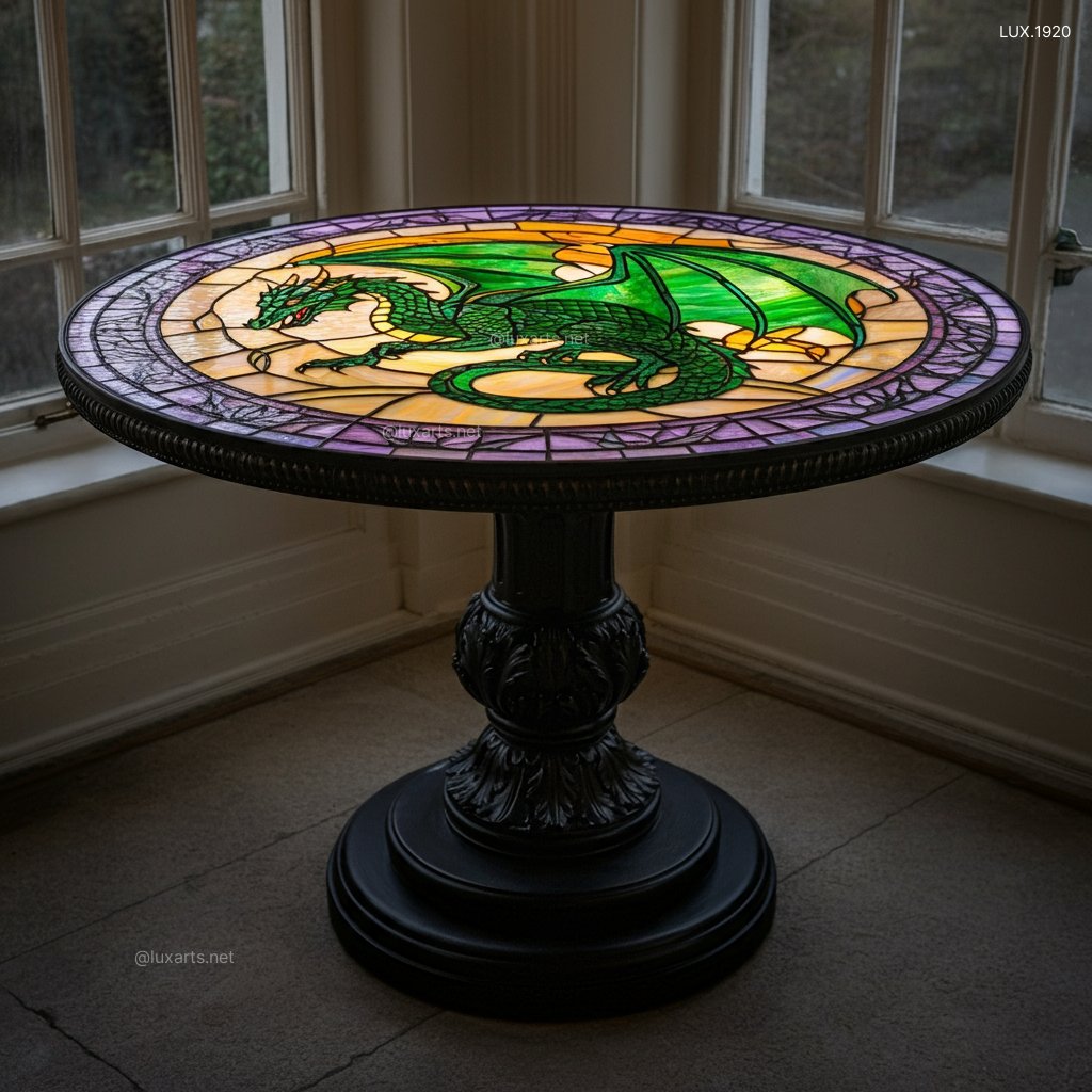 Dragon Magic Table | A Mystical Centerpiece with Bold, Creative Design dragon magic table 3