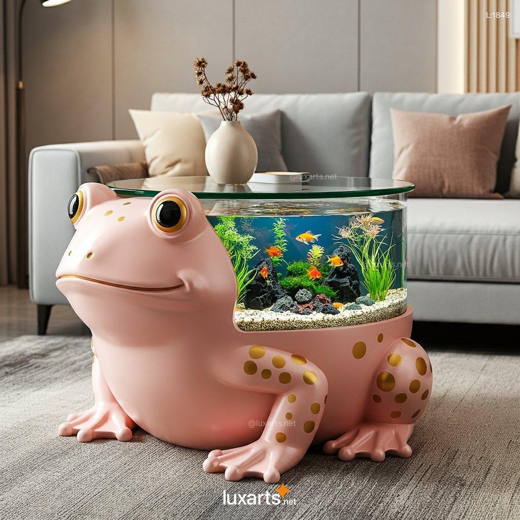 Frog Aquarium Coffee Tables | A Playful, Aquatic Centerpiece for Your Living Room frog aquarium coffee tables 1