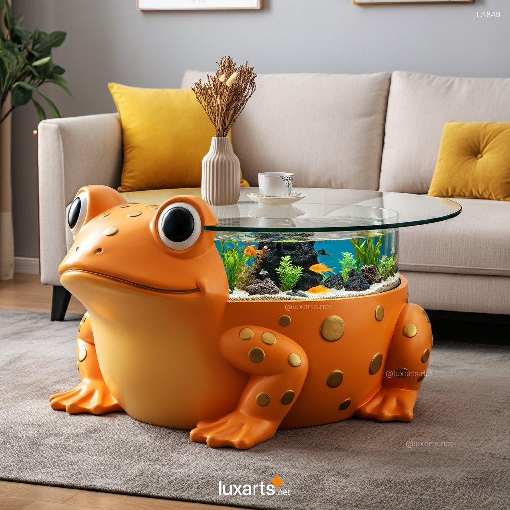 Frog Aquarium Coffee Tables | A Playful, Aquatic Centerpiece for Your Living Room frog aquarium coffee tables 10