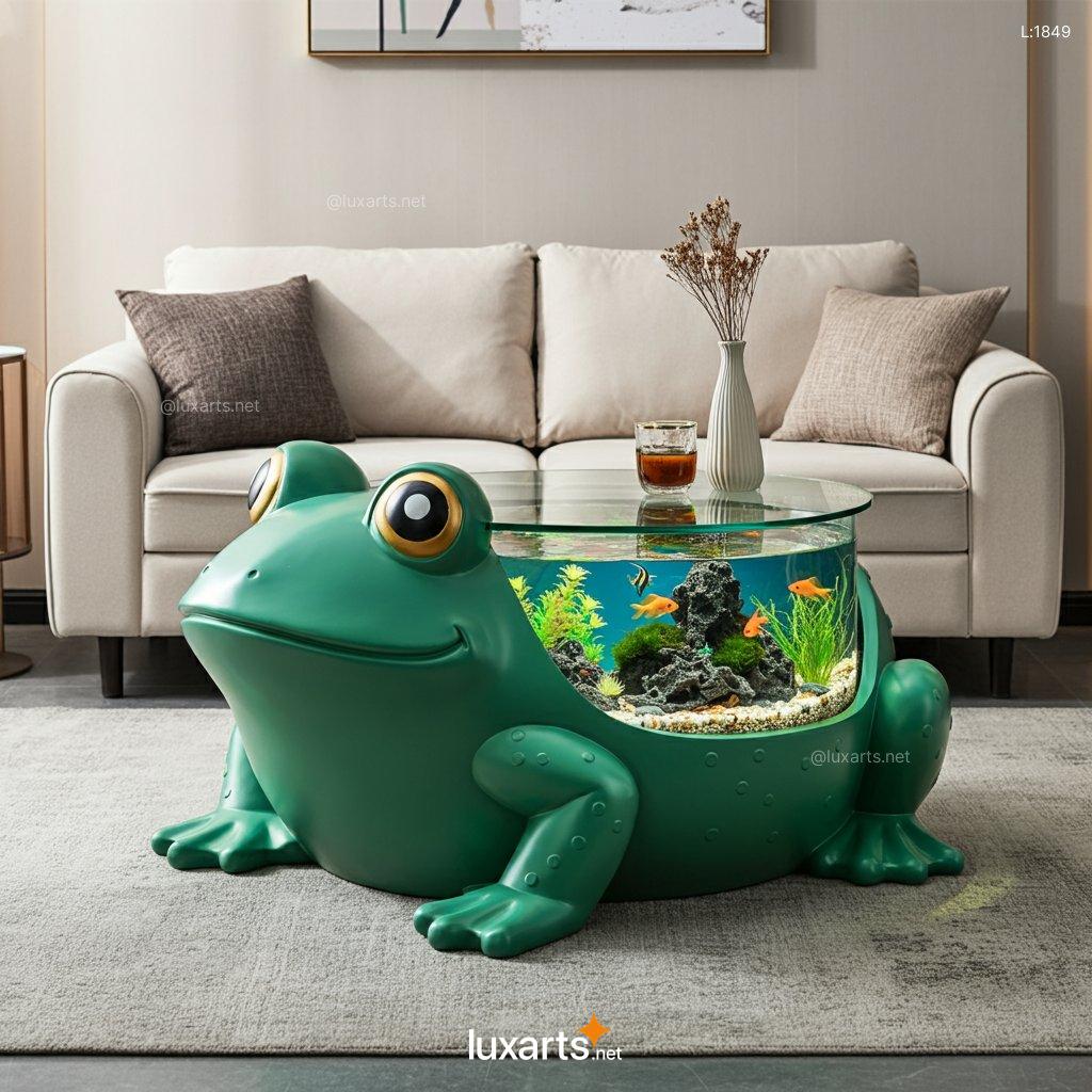 Frog Aquarium Coffee Tables | A Playful, Aquatic Centerpiece for Your Living Room frog aquarium coffee tables 11